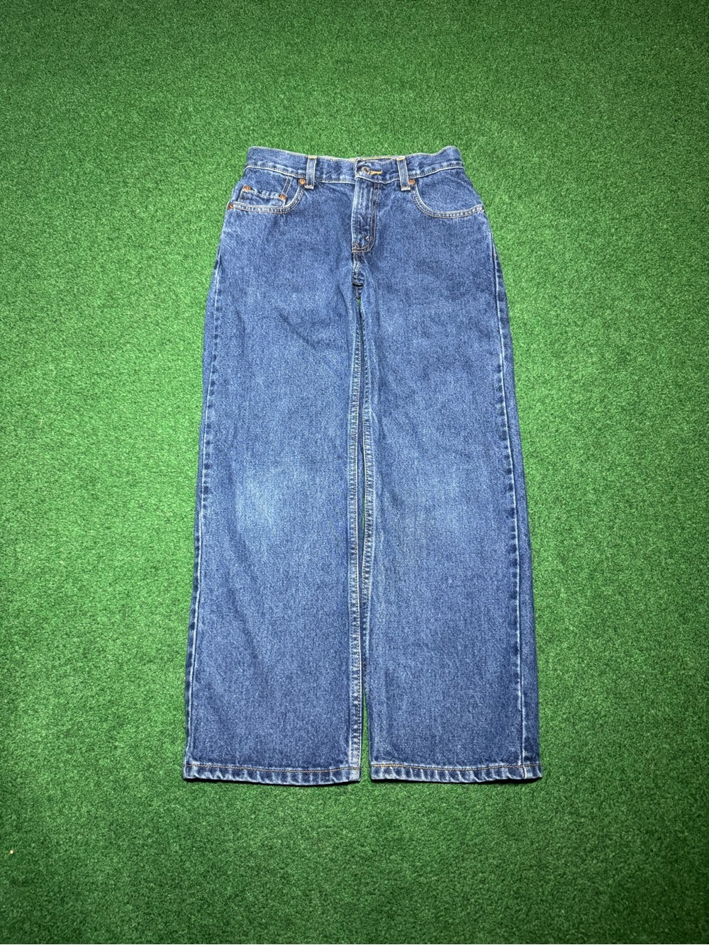 Vintage 90s Levi’s 569 Baggy Jeans, Denim Pants Skater Trendy Made in USA 27x27